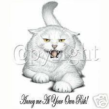 Thumbnail of Annoy Me At Your Own Risk  Cat Shirt