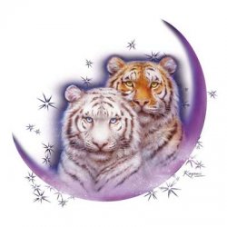 Thumbnail of Milky Way  White Tiger tshirt