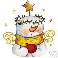 Thumbnail of Bless My Heart  Snowman Angel Tshirt/Sweatshirt