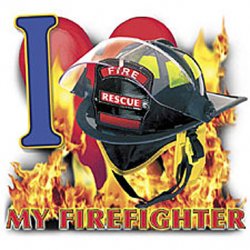 Thumbnail of I Love My Firefighter  Tshirt or Sweatshirt