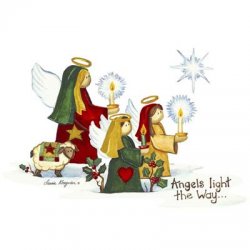 Thumbnail of Angels Light The Way  Holiday  tshirt/Sweatshirt