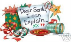 Thumbnail of Dear Santa I Can Explain... Holiday  tshirt/Sweatshirt
