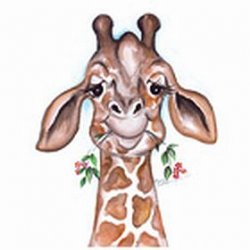 Thumbnail of Whimsy Giraffe  tshirt or Sweatshirt