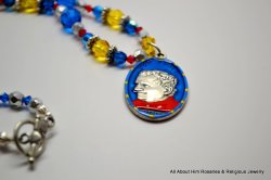 Thumbnail of St. John Bosco/Our Lady Help of Christians Necklace