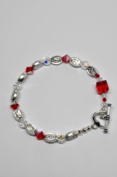 Thumbnail of Divine Mercy/Our Lady of Guadalupe Rosary Bracelet