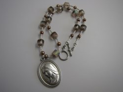 Thumbnail of Our Lady Queen of Peace Necklace
