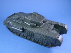 Thumbnail of WWII British Army Churchill Tank 54mm