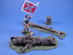 Thumbnail of 3-piece Fallen Trees and Stump Set - Diorama and Display Pieces by Build-A-Rama