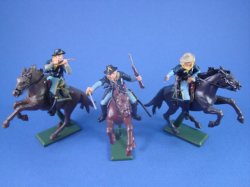 Thumbnail of Britains Deetail Toy Soldiers Little Big Horn Mounted US 7th Cavalry Set 1