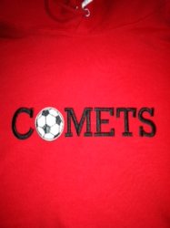 Thumbnail of Red  Hooded Comets Sweatshirt