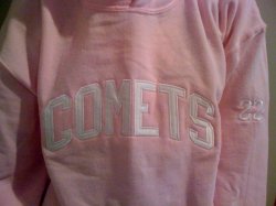 Thumbnail of Special Pink Comets Tackle Twill Hooded Sweatshirt