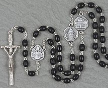 Thumbnail of Men's Black Rosary