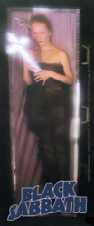 Thumbnail of Black Sabbath - Girl with Cross Sticker  