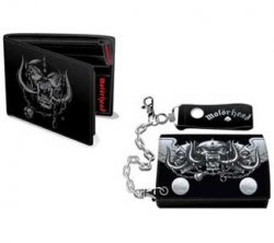 Thumbnail of Motorhead - Logo Leather Chain Wallet