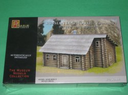 Thumbnail of Pegasus 1/72nd Scale Plastic Russian 2 Story Log House Kit