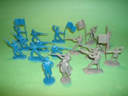 Thumbnail of BMC ACW Battle Of Appomattax Plastic Soldiers Set