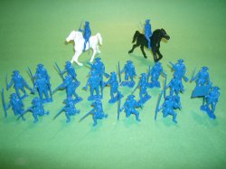 Thumbnail of MPC Recast American Revolution Colonials Plastic Soldiers Set