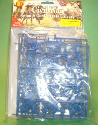 Thumbnail of Imex 1/72nd Scale ACW Union And Confederate Cavalry Figures Set #689