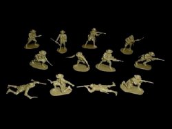 Thumbnail of CTS 1/32nd Scale World War II Gurkhas Plastic Soldiers Set