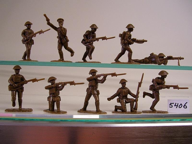 Armies In Plastic WWI British Army in Steel Helmets 5406
