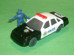 Thumbnail of Plastic Police & Paramilitary Police Sedan Car