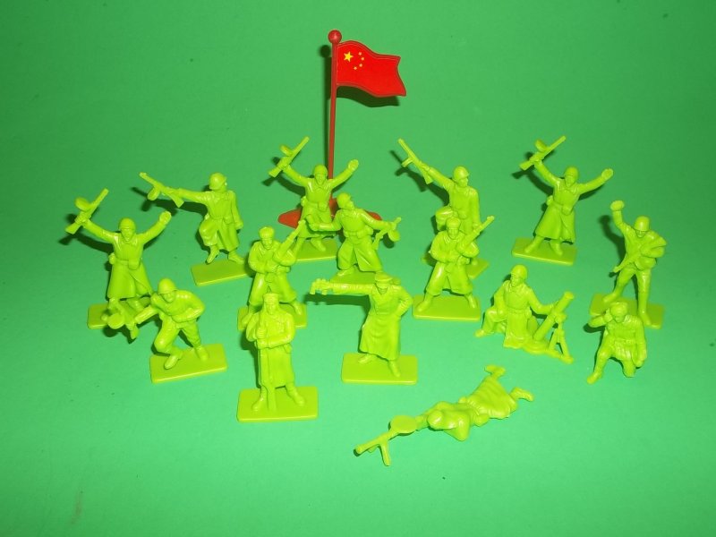 Armies Of The World Plastic Chinese Soldiers Set