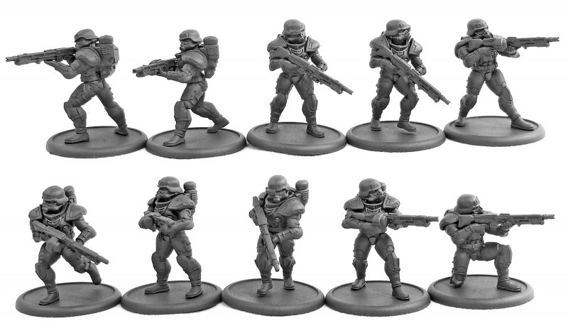 28mm plastic wargames figures