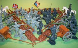 Thumbnail of BMC 55pc ACW Plastic Soldiers Set