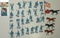 Thumbnail of American Civil War Union Plastic Soldiers Set 
