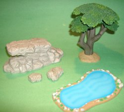Thumbnail of Savannah Plastic 5 Piece Scenic Accessory Set