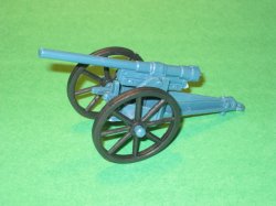 Thumbnail of WWI Style Blue Plastic Artillery Cannon