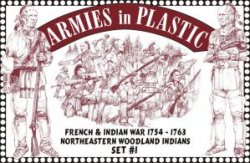 Thumbnail of AIP French & Indian War 1/32nd Woodland Indians Set # 5547