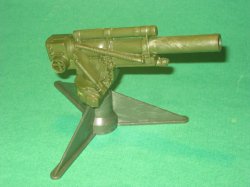 Thumbnail of Ideal Recast Plastic Shore Battery Or Artillery Cannon