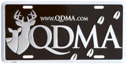 Thumbnail of License Plate - Black with Silver