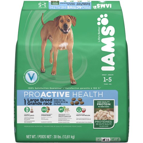 PrestoMart Iams ProActive Health Large Breed Dog Food, 30 lb