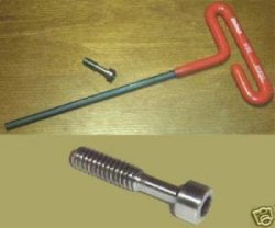 Thumbnail of 10/22LR Stainless-takedown screw and wrench