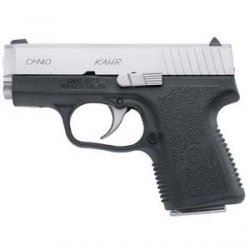 Thumbnail of Kahr CM40 40S&W Stainless 5+1 Semi-Auto Pistol CM4043