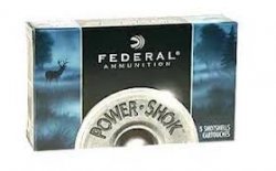 Thumbnail of Federal Power-Shok 00 Buckshot 2 3/4 Full-Power 9 Pellet 12 Gauge (5 Rounds)