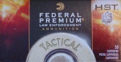 Thumbnail of Federal HST .40 S&W 165gr LE P40HST3 (50 Rounds)