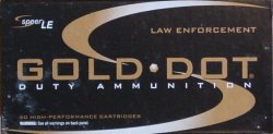 Thumbnail of Speer Gold Dot .40 S&W 155gr LE 53961 (500 Rounds)