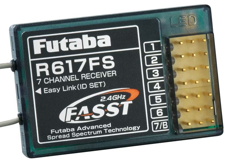 Futaba R617FS 7Channel 2.4GHz FASST Receiver
