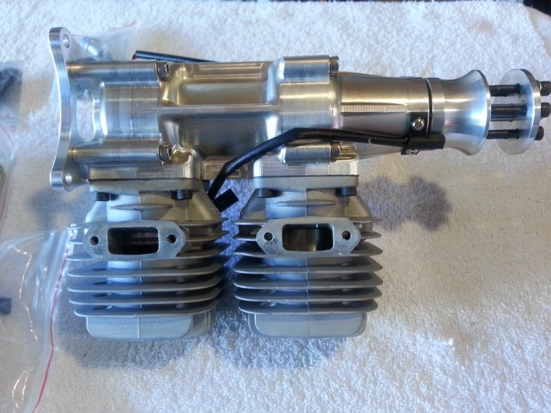 DLA 116 Inline Twin Gasoline aircraft engine