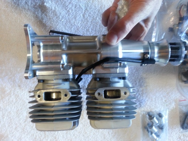 DLA 116 Inline Twin Gasoline aircraft engine