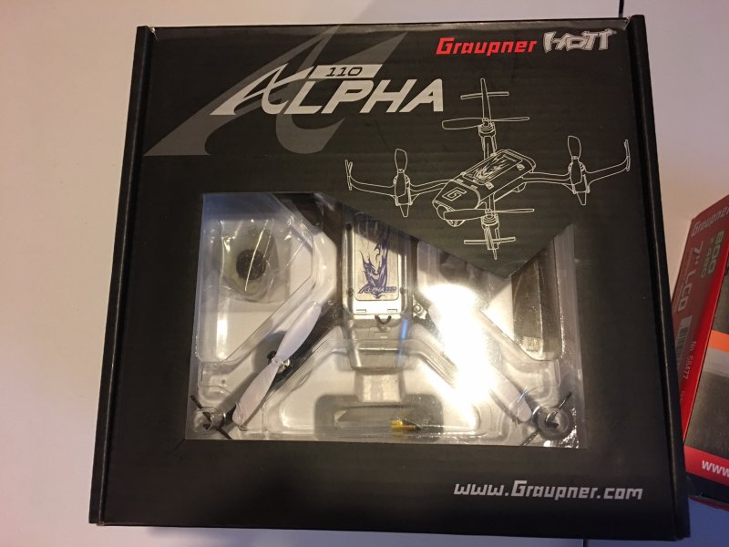 Graupner Alpha 110 Quad Copter RTF FPV