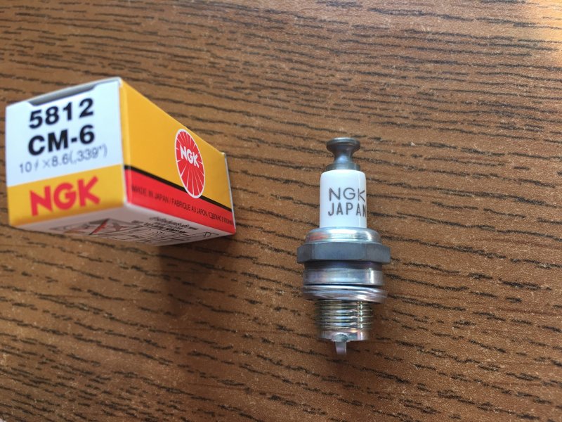 NGKCM6 spark plugs