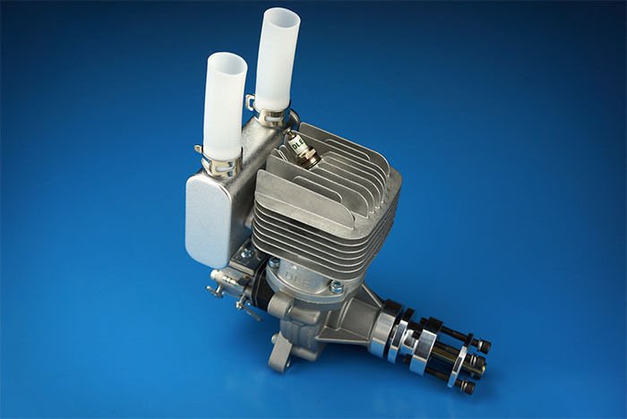 DLE 55RA Rear carb and Rear Exhaust gasoline aircraft engine