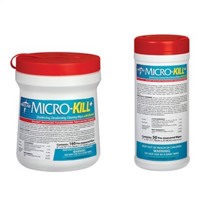 Thumbnail of Micro-Kill germicidal wipes