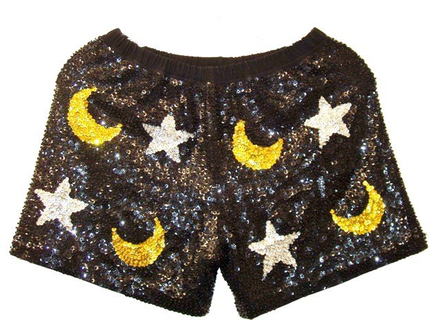 Thumbnail of Sequin Short Celestial Black