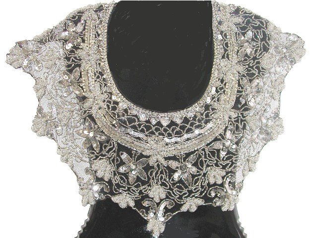 Thumbnail of Sequin Shawl #8900 Silver