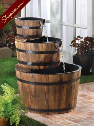 Thumbnail of Apple Barrel Waterfalls Indoor Outdoor Garden Fountain